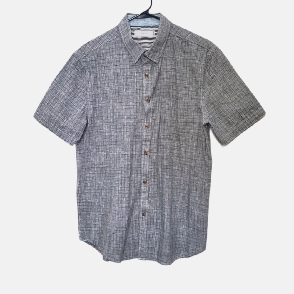 Five Four Short Sleeve Button Down Shirt L…